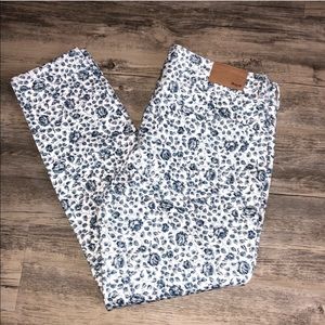 Floral Madewell Jeans